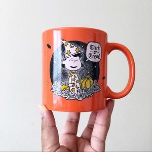Peanuts Trick or Treat Orange Halloween Coffee Mug